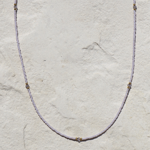 diy-set kette mit swarovski-glaskristallen