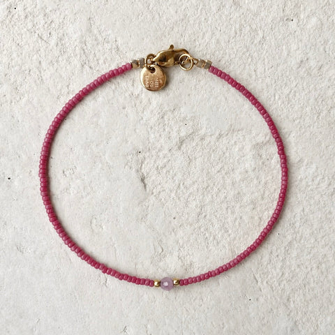 RUBI DIY-Armbandset mit Rubin