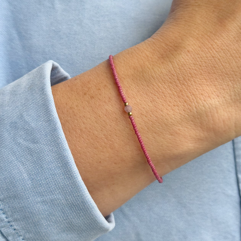 RUBI DIY-Armbandset mit Rubin