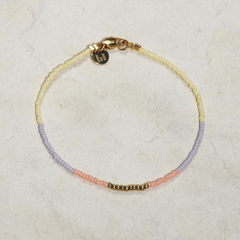 diy-set armband tricolor sommer