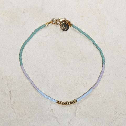 diy-set armband tricolor sommer