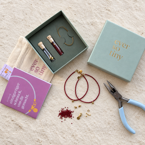 BONNIE DIY-Bundle mit Herzperlen – Schmuck für zwei